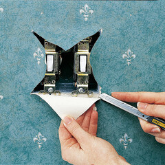 Нож строительный Olfa 9 мм с ломающимся лезвием стальной корпус - фото 2