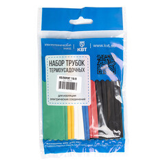 Изображение товара Трубка термоусадочная КВТ Колорит ТНТ нг 16/8 мм 100 мм 6 цветов (20 шт.)