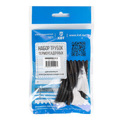 Изображение товара Трубка термоусадочная КВТ Монохром ТНТ нг 3/1,5 мм 100 мм черная (20 шт.)