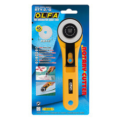 Нож строительный Olfa 45 мм с круглым лезвием - фото 9
