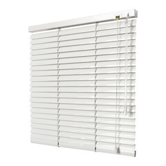 Жалюзи горизонтальные алюминиевые 40х160 см Стандарт белые