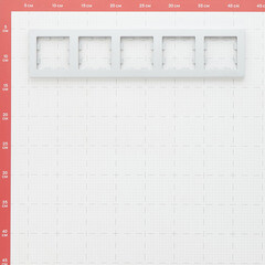 Рамка Systeme Electric AtlasDesign пятиместная алюминий (ATN000305) - фото 3