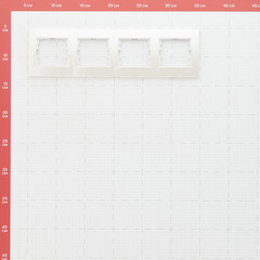 Рамка Lezard Karina четырехместная жемчужно-белая (707-3000-149) - фото 2