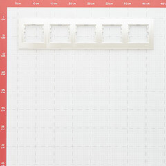 Рамка Lezard Karina пятиместная жемчужно-белая (707-3000-150) - фото 2