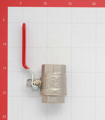 Кран шаровой латунный Valtec Base 1 1/4 ВР(г) х 1 1/4 ВР(г) ручка прямой (VT.214.N.07) - фото 4