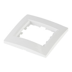 Рамка Lezard Karina одноместная белая (707-0200-146) - фото 2