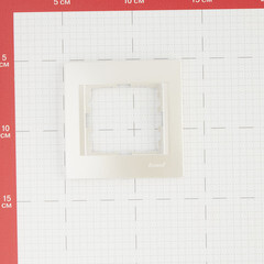 Рамка Lezard Karina одноместная жемчужно-белая (707-3000-146) - фото 2