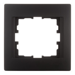 Рамка Lezard Karina одноместная черный бархат (707-4200-146) - фото 1