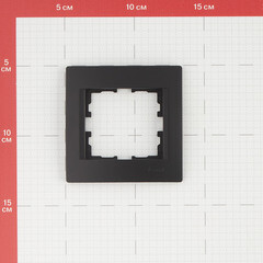 Рамка Lezard Karina одноместная черный бархат (707-4200-146) - фото 4