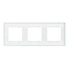 Рамка Simon 24 Harmonie трехместная алюминий (2400630-033) - фото 3