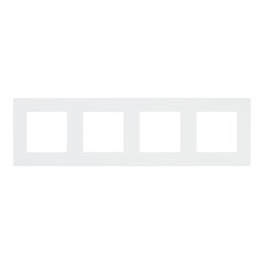 Изображение товара Рамка Simon 24 Harmonie четырехместная белая (2400640-030)