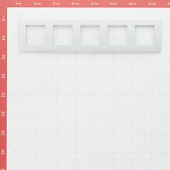 Рамка Simon 24 Harmonie пятиместная алюминий (2400650-033) - фото 3