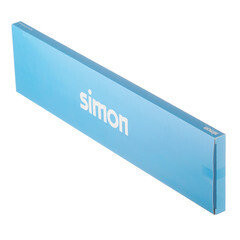 Рамка Simon 24 Harmonie пятиместная алюминий (2400650-033) - фото 2