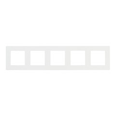 Изображение товара Рамка Simon 24 Harmonie пятиместная белая (2400650-030)