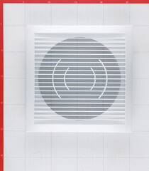 Решетка вентиляционная пластиковая торцевая Era РСФ 200х200 мм с фланцем d160 мм белая - фото 2