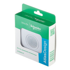 Датчик движения Systeme Electric AtlasDesign встраиваемый белый потолочный (ATN000137) - фото 3