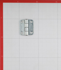 Петля ПН-5-40 карточная универсальная неразъемная 37х40 мм цинк - фото 2