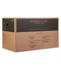 Унитаз-компакт Sanita Luxe Art с универсальным выпуском с сиденьем дюропласт микролифт белый (WC.CC/Art/2-DM/WHT.G/S1) - фото 2