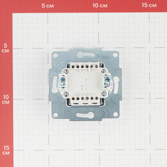 Переключатель Lezard Karina одноклавишный встраиваемый белый (707-0288-105) - фото 2