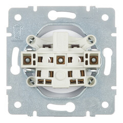 Розетка Lezard Karina встраиваемая белая (707-0288-121B) - фото 5