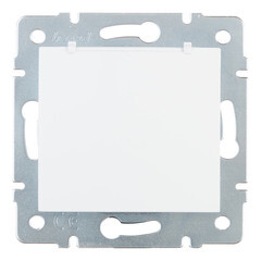 Розетка Lezard Karina встраиваемая белая с крышкой (707-0288-123B) - фото 7