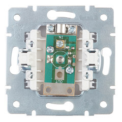 Розетка телевизионная Lezard Karina встраиваемая белая (707-0288-130) - фото 3