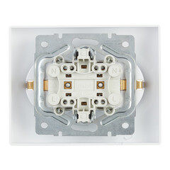 Розетка Lezard Karina встраиваемая жемчужно-белая (707-3000-127B) - фото 3