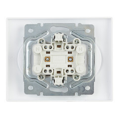 Розетка Lezard Karina встраиваемая жемчужно-белая (707-3000-128B) - фото 2