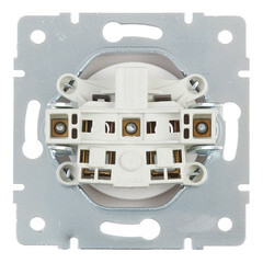 Розетка Lezard Karina встраиваемая жемчужно-белая (707-3088-121B) - фото 3