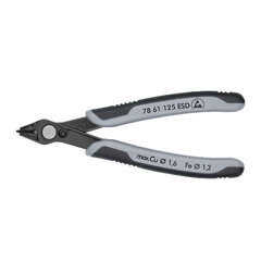 Изображение товара Кусачки для микроэлектроники Knipex Electronic Super Knips 130 мм (KN-7861125ESD)