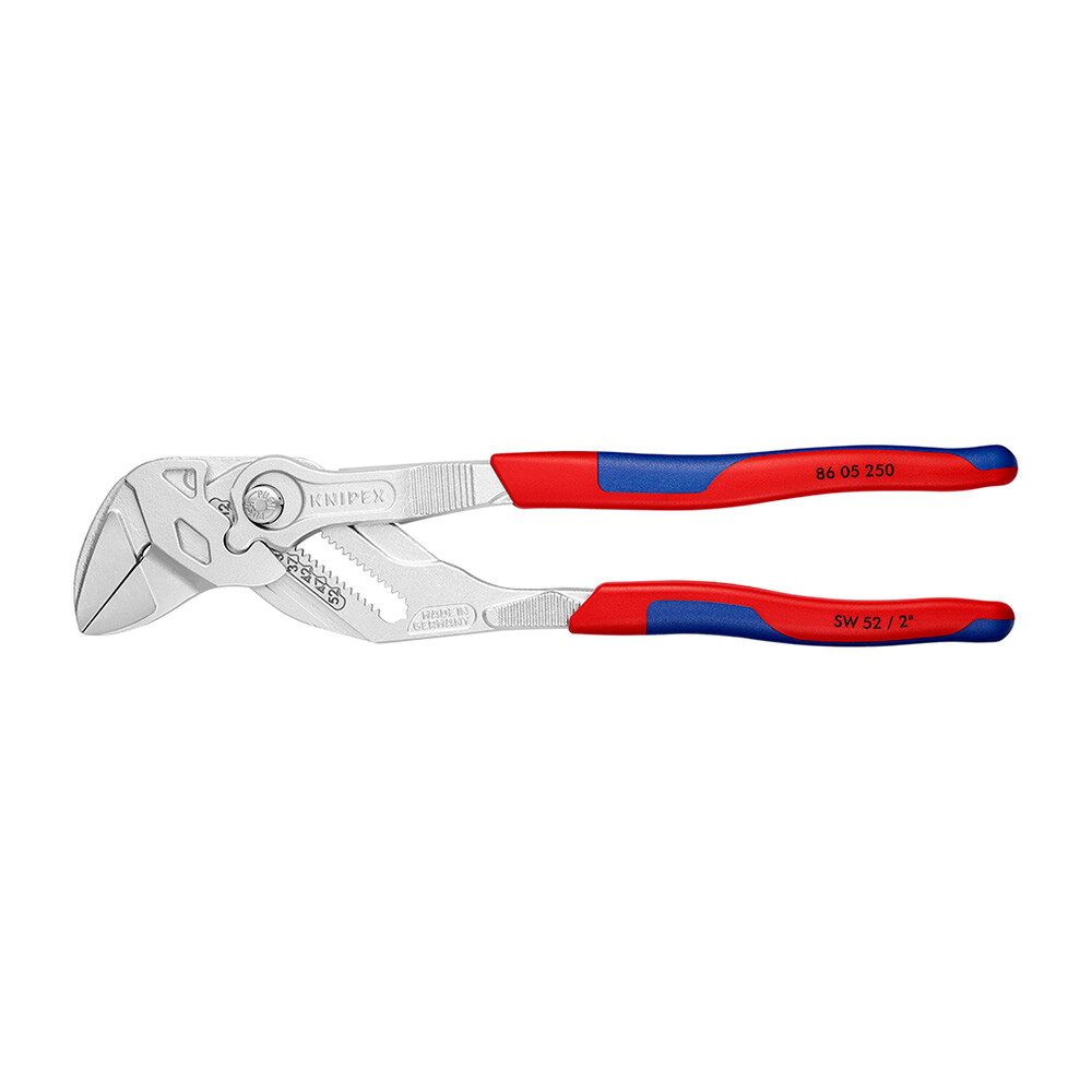 Изображение товара Клещи переставные Knipex 266 мм с регулировкой и никелированными губками