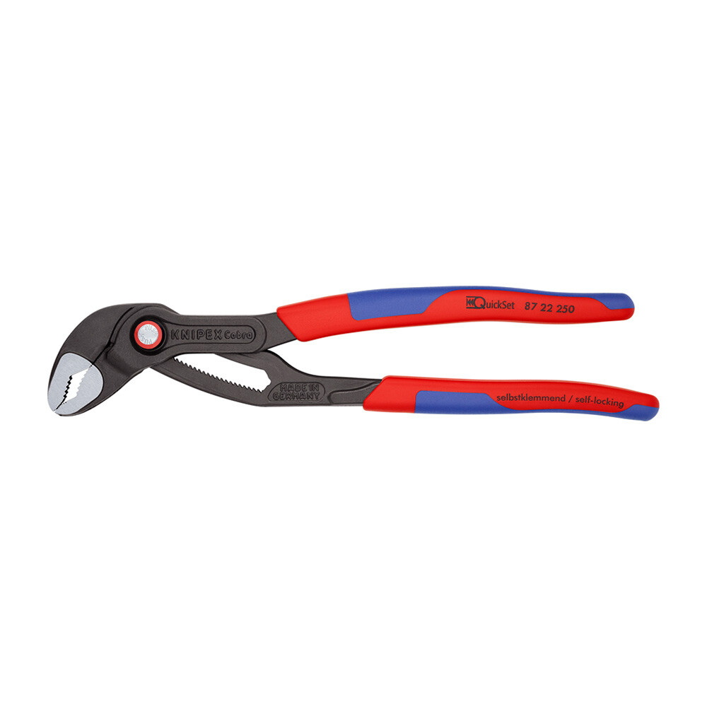 Изображение товара Переставные клещи Knipex Cobra QuickSet 250 мм для профессиональной работы