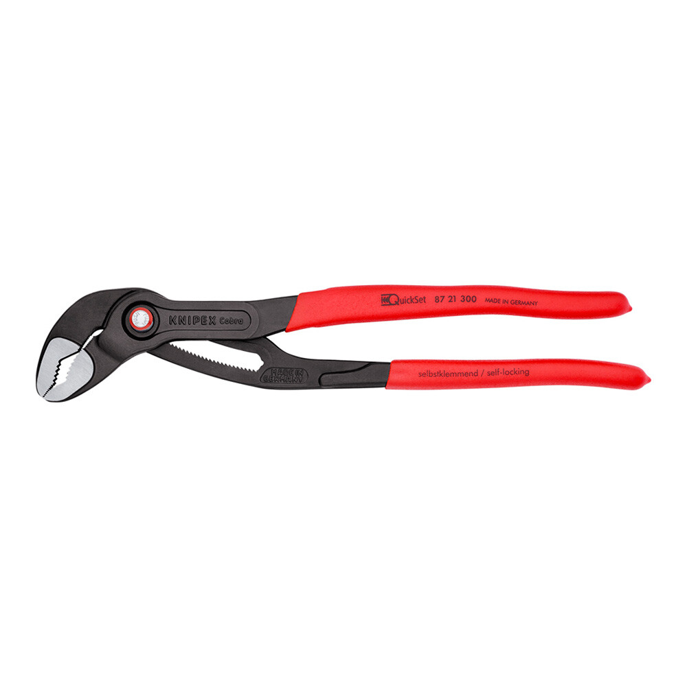 Изображение товара Клещи переставные Knipex Cobra QuickSet 300 мм для монтажа и ремонта