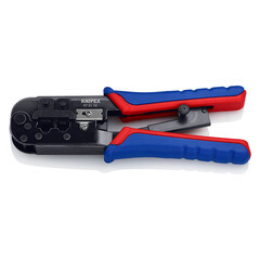 Пресс-клещи Knipex для обжима RJ разъемов 8P8C/6P4C/6P4C/6P2C (KN-975110) - фото 2