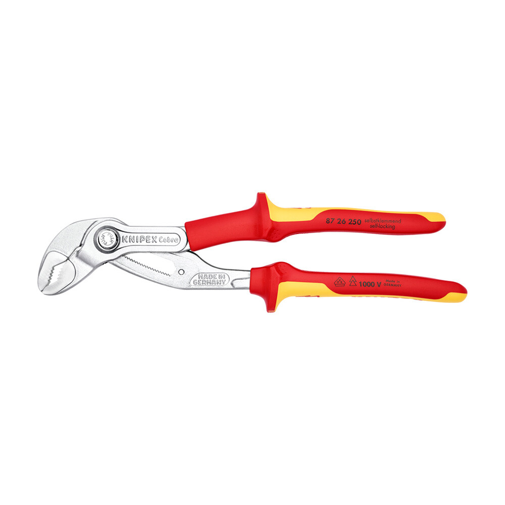 Изображение товара Клещи переставные сантехнические Knipex Cobra VDE 250 мм Германия