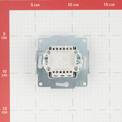 Выключатель Lezard Karina двухклавишный встраиваемый черный бархат (707-4288-101) - фото 3