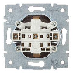 Розетка Lezard Karina встраиваемая черный бархат (707-4288-122B) - фото 2