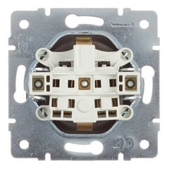 Розетка Lezard Karina встраиваемая черный бархат с крышкой (707-4288-123B) - фото 3