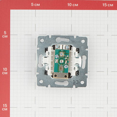 Розетка телевизионная Lezard Karina встраиваемая черный бархат (707-4288-130) - фото 3