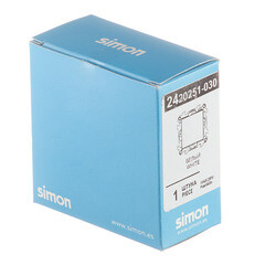 Переключатель Simon 24 Harmonie одноклавишный встраиваемый белый (2420251-030) - фото 2