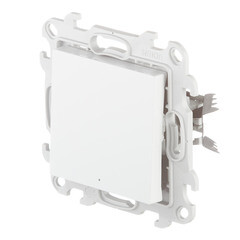 Переключатель Simon 24 Harmonie одноклавишный встраиваемый белый с подсветкой (2420204-030) - фото 4