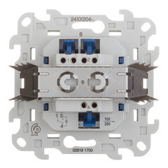 Переключатель Simon 24 Harmonie одноклавишный встраиваемый белый с подсветкой (2420204-030) - фото 3