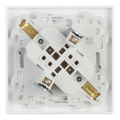 Розетка Simon 24 Harmonie встраиваемая белая (2450459-030) - фото 3