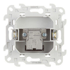 Розетка телевизионная Simon 24 Harmonie встраиваемая белая (2450477-030) - фото 3