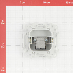 Розетка телевизионная Simon 24 Harmonie встраиваемая белая (2450477-030) - фото 2