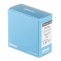 Розетка телевизионная Simon 24 Harmonie встраиваемая белая TV/ SAT (2410487-030) - фото 2