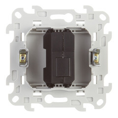 Розетка HDMI Simon 24 Harmonie встраиваемая белая (2411094-030) - фото 2