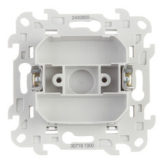 Заглушка Simon 24 Harmonie встраиваемая белая (2400800-030) - фото 3