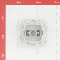 Заглушка Simon 24 Harmonie встраиваемая белая (2400800-030) - фото 2