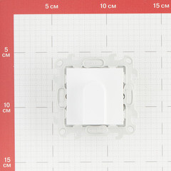 Вывод кабеля Simon 24 Harmonie встраиваемый белый (2410801-030) - фото 3